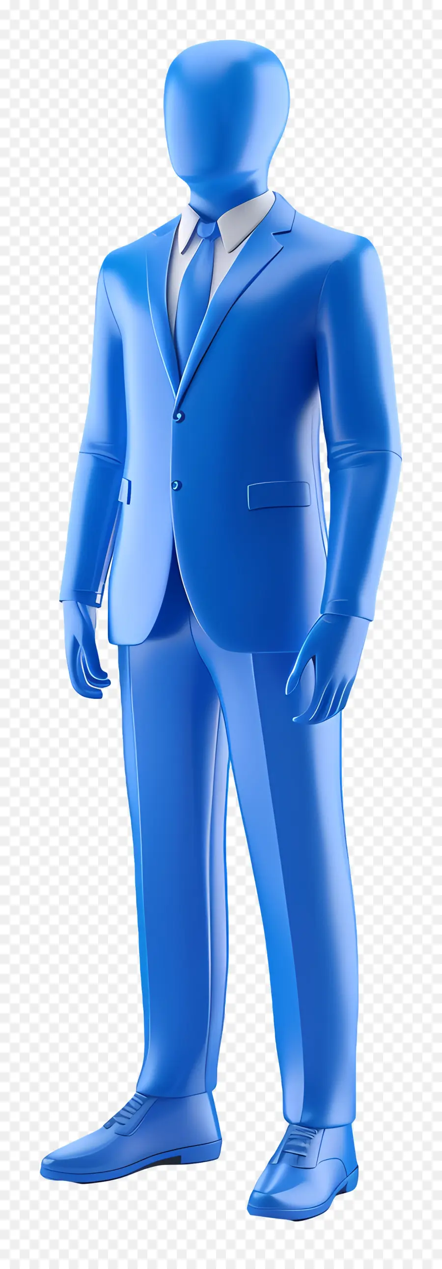 Traje Azul，El Empresario PNG