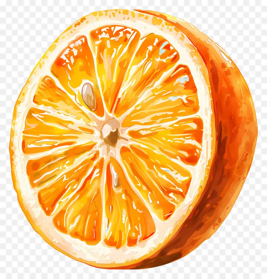 Fruta Naranja Por Rodea，Slice De Naranja 3d PNG