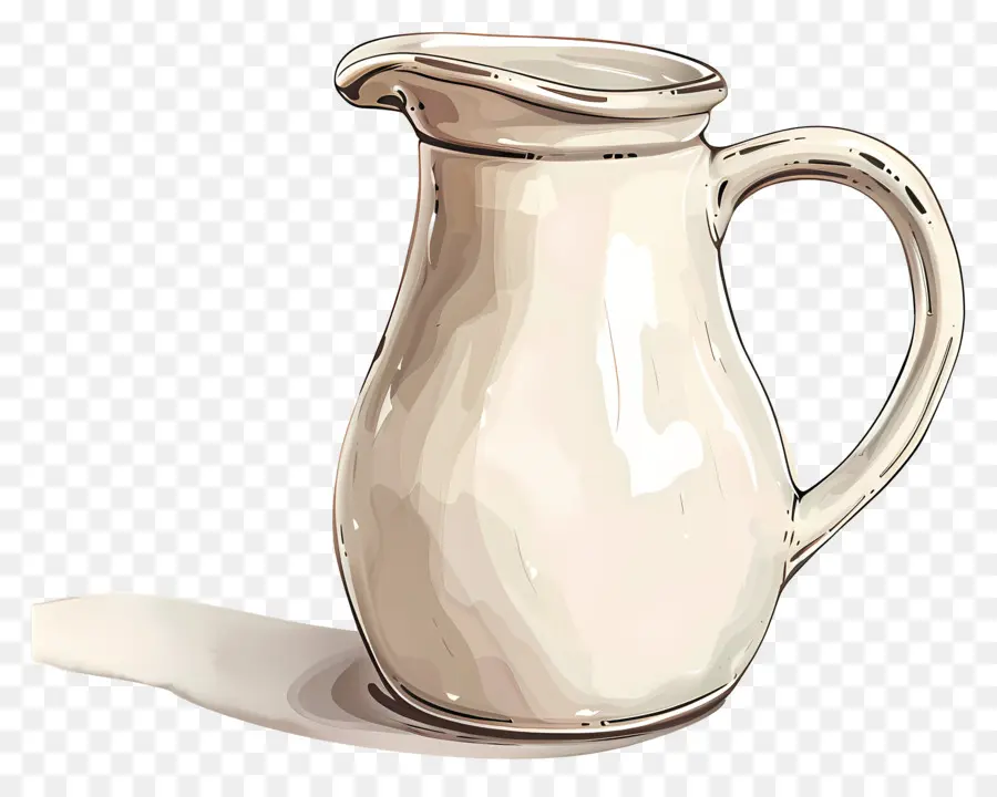 Jarra De Leche，Cerámico PNG