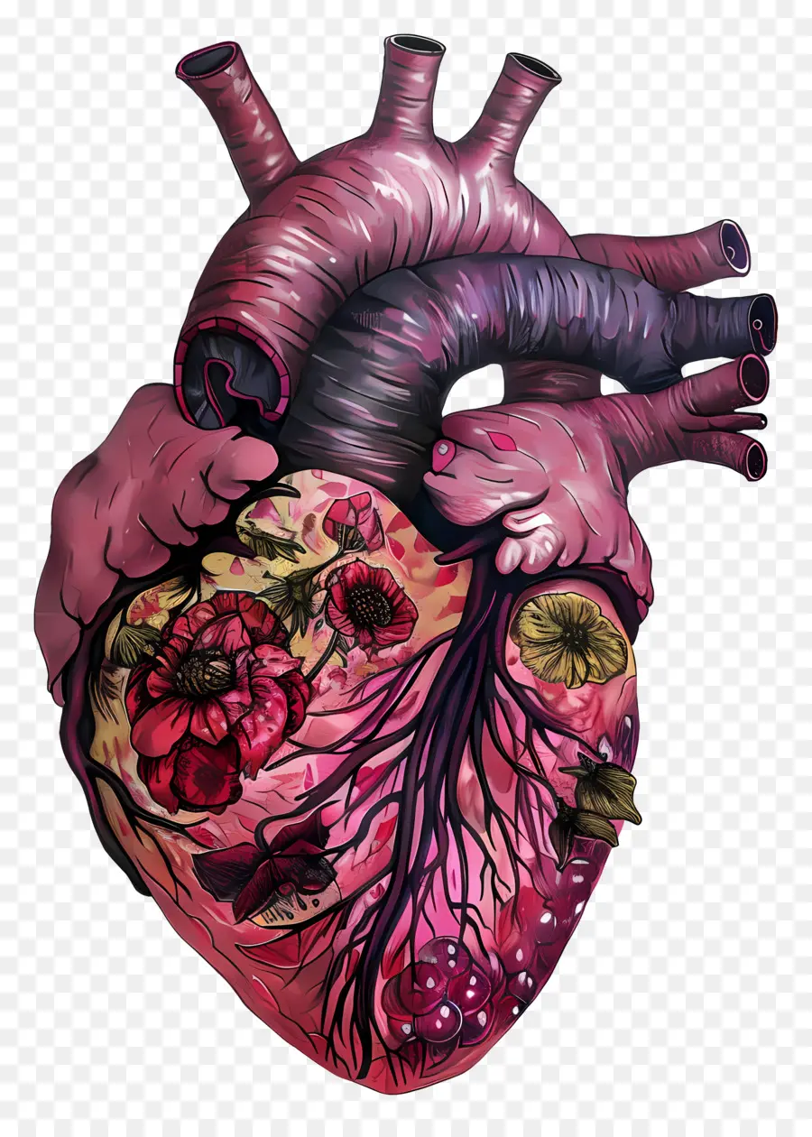 Estético Del Corazón，Corazón Humano PNG