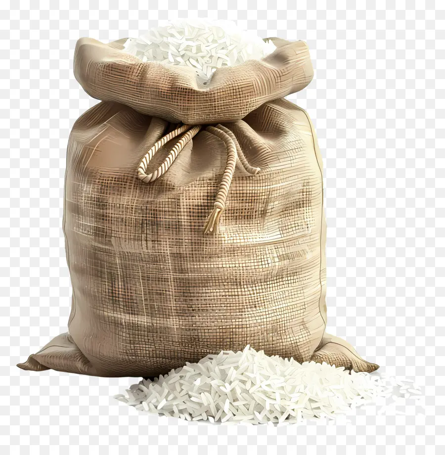 Bolsa De Arroz，Arroz Blanco PNG