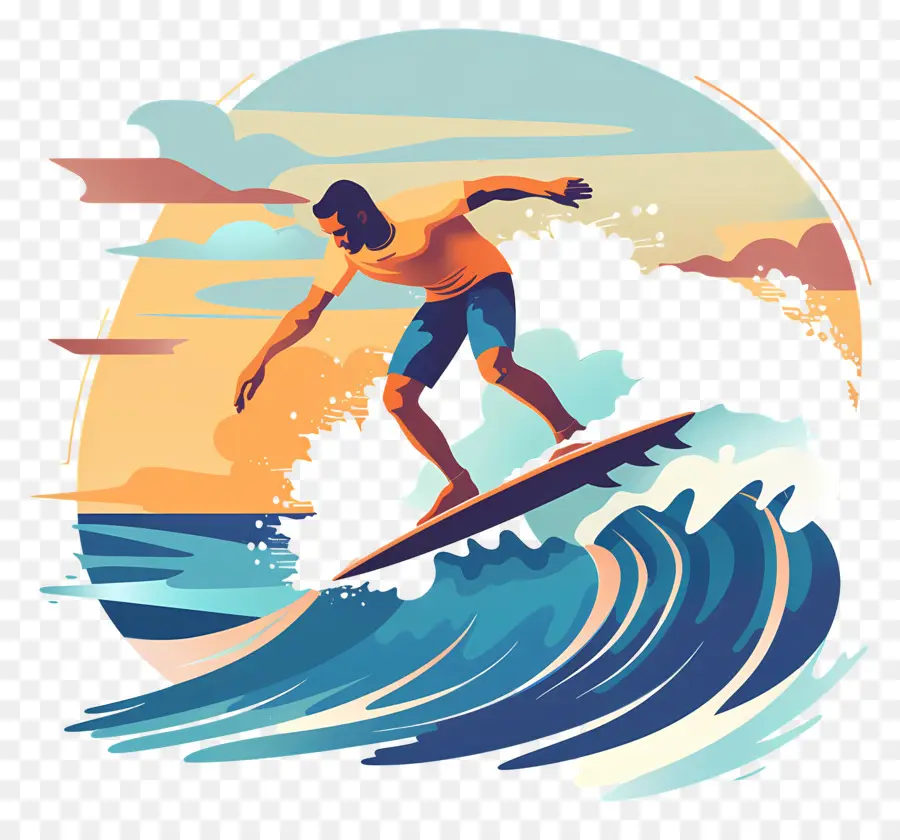 El Surf，Surfer PNG