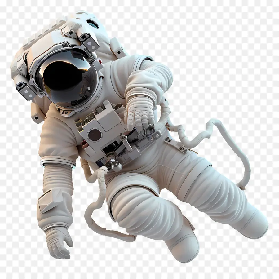 Astronauta Flotante，Astronauta PNG