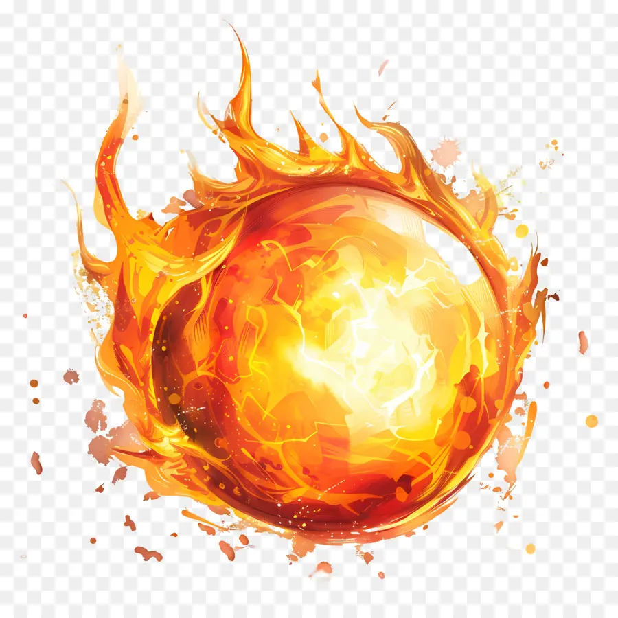 Bola De Fuego，La Bola De Fuego PNG