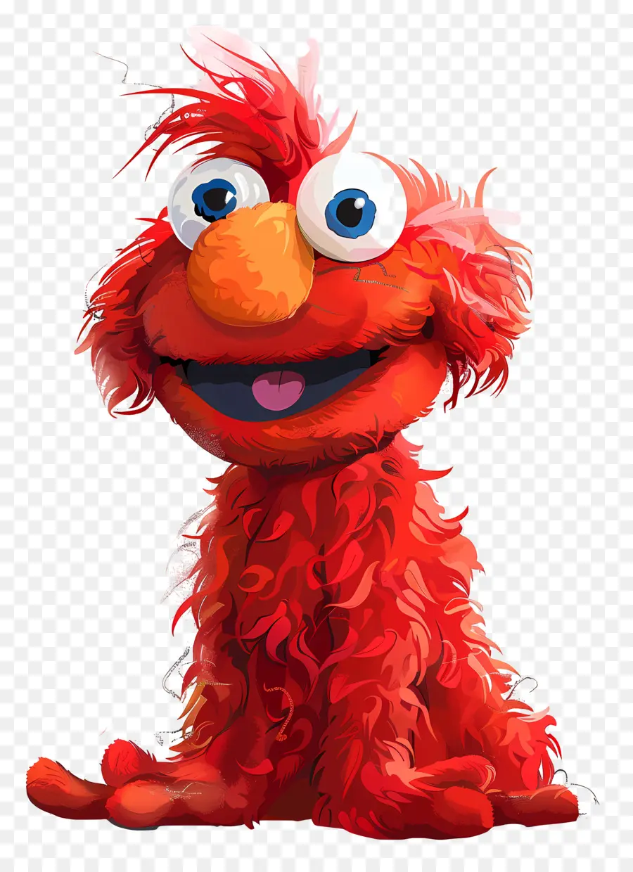 Elmo，Rojo De Elefante PNG