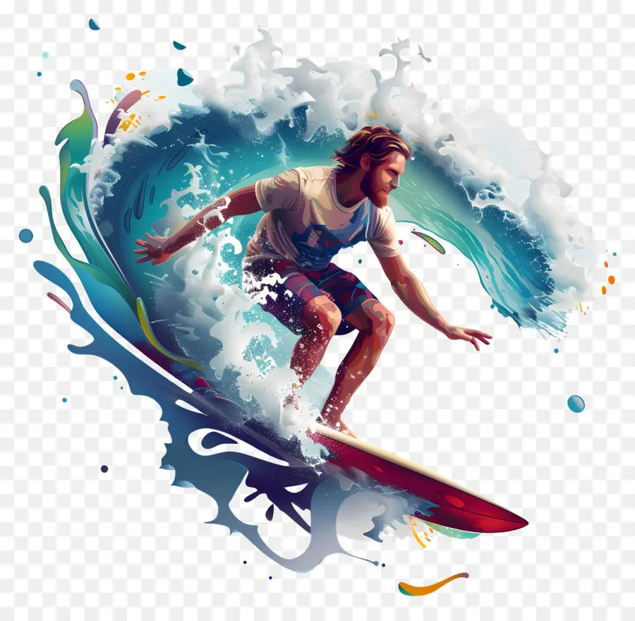 El Surf，Tabla De Surf PNG