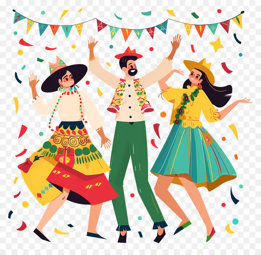 Festa Junina，Ropa Tradicional Mexicana PNG