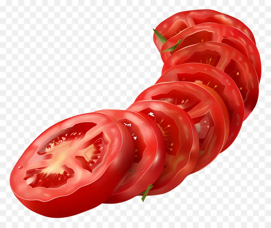 Rodaja De Tomate，Los Tomates PNG