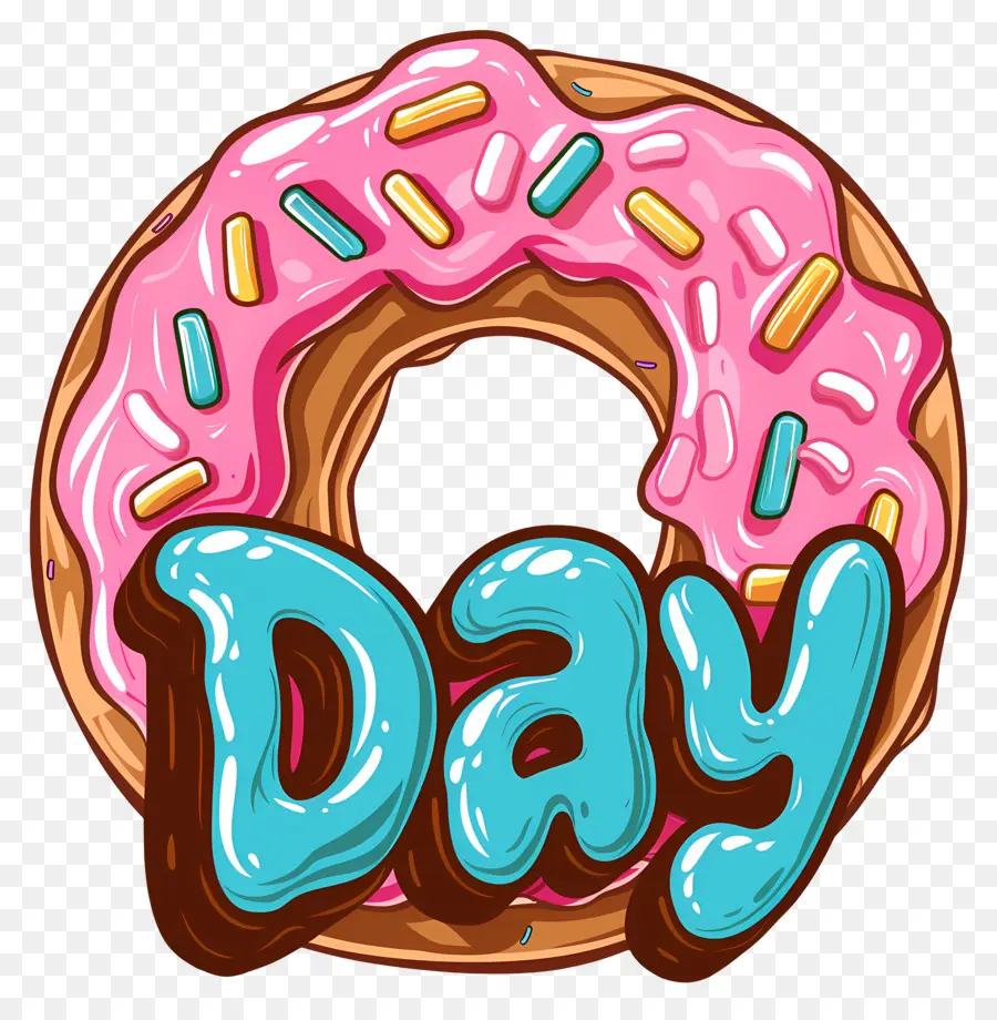 Día De Donas，Dona PNG