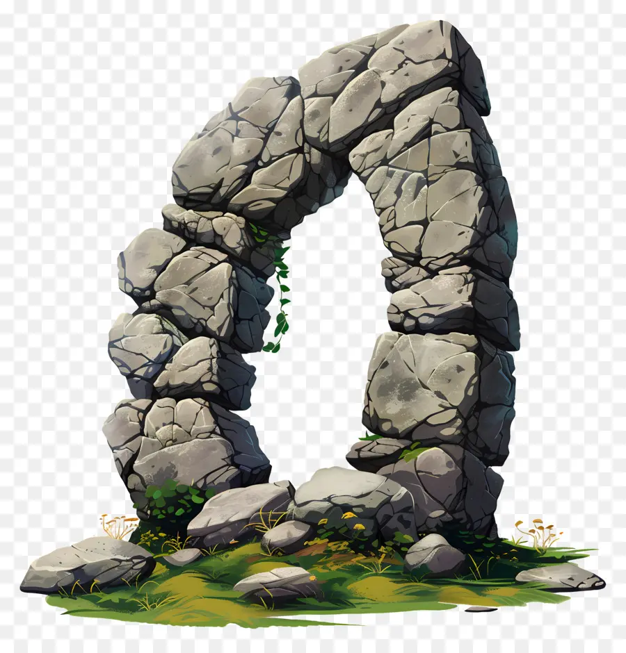 Numero 0，Arco De Piedra PNG