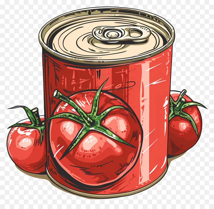 Los Tomates，Tomates Enlatados PNG