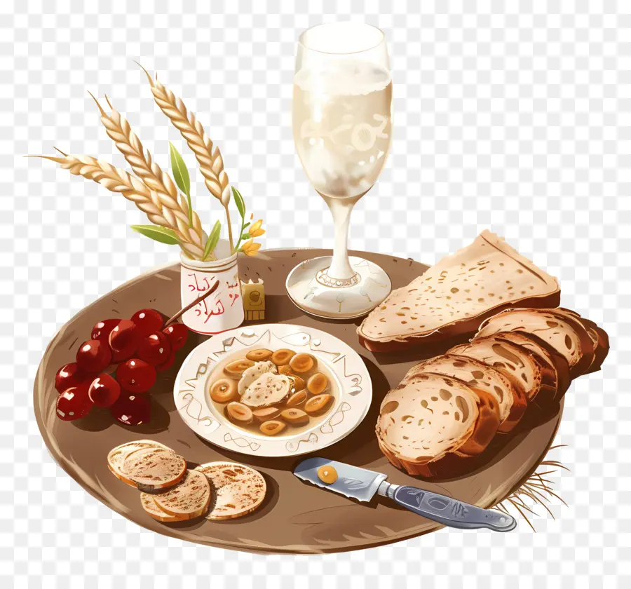 Shavuot，Bandeja De Charcutería PNG