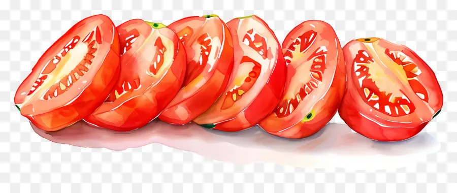 Rodaja De Tomate，Rodajas De Tomate PNG