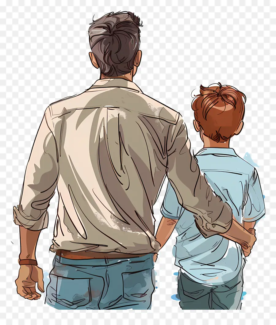 El Padre Y El Hijo，Papá Y El Hijo PNG