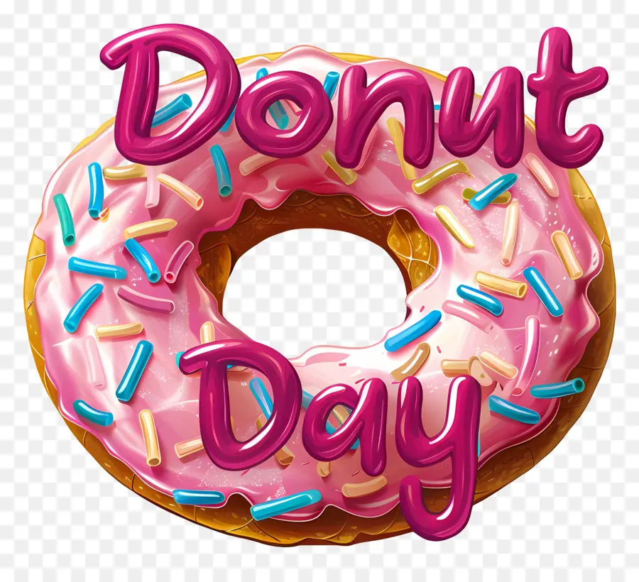 Día De Donas，Donut PNG
