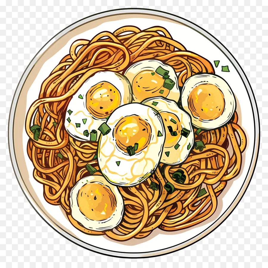 Fideos De Huevo，Fideos Con Huevos PNG