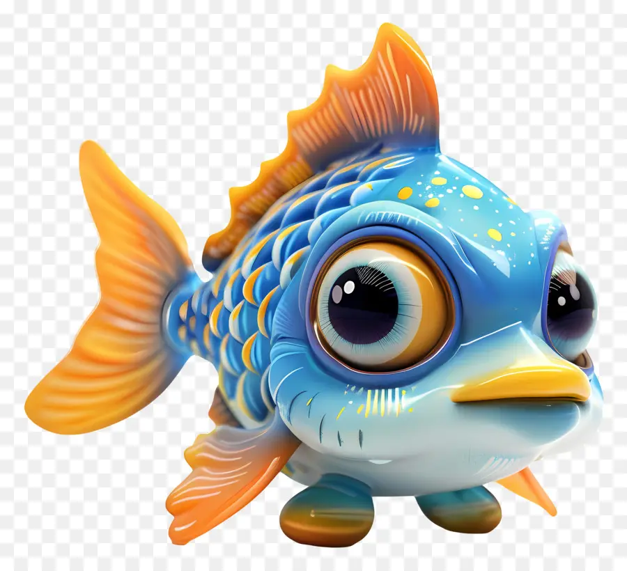 Animales Del Mar，Pescado Azul PNG