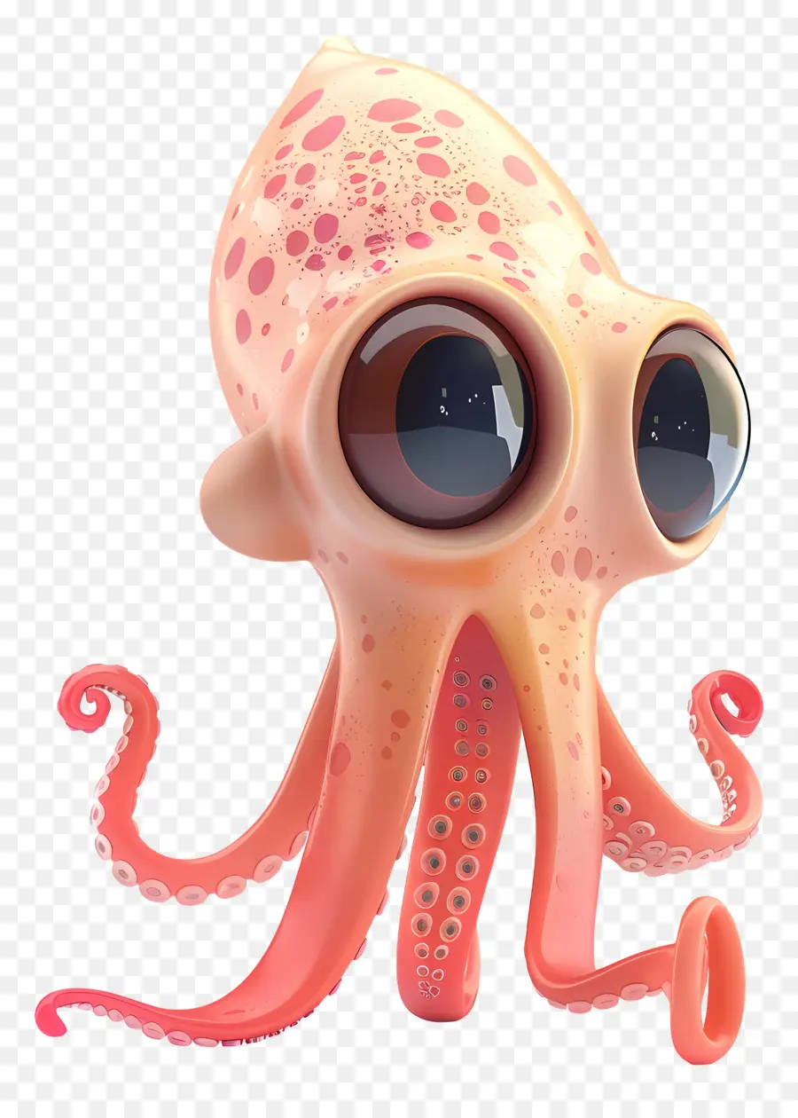 Animales Marinos，Lindo Pulpo PNG