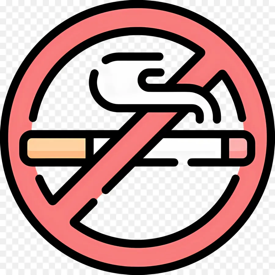 No Fumar，Señal De Prohibido Fumar PNG