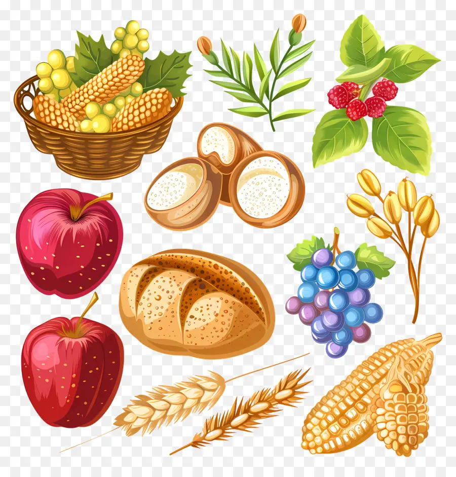 Shavuot，Frutas PNG