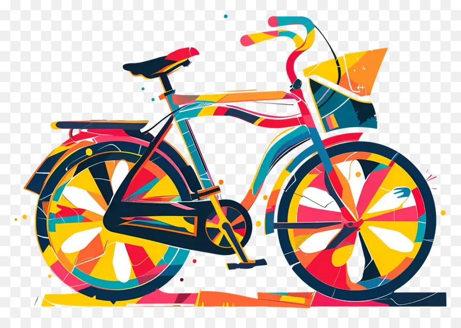 Día Mundial De La Bicicleta，El Arte Del Graffiti PNG