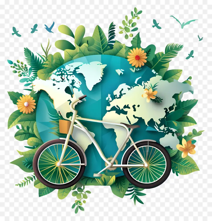 Día Mundial De La Bicicleta，Bicicleta PNG