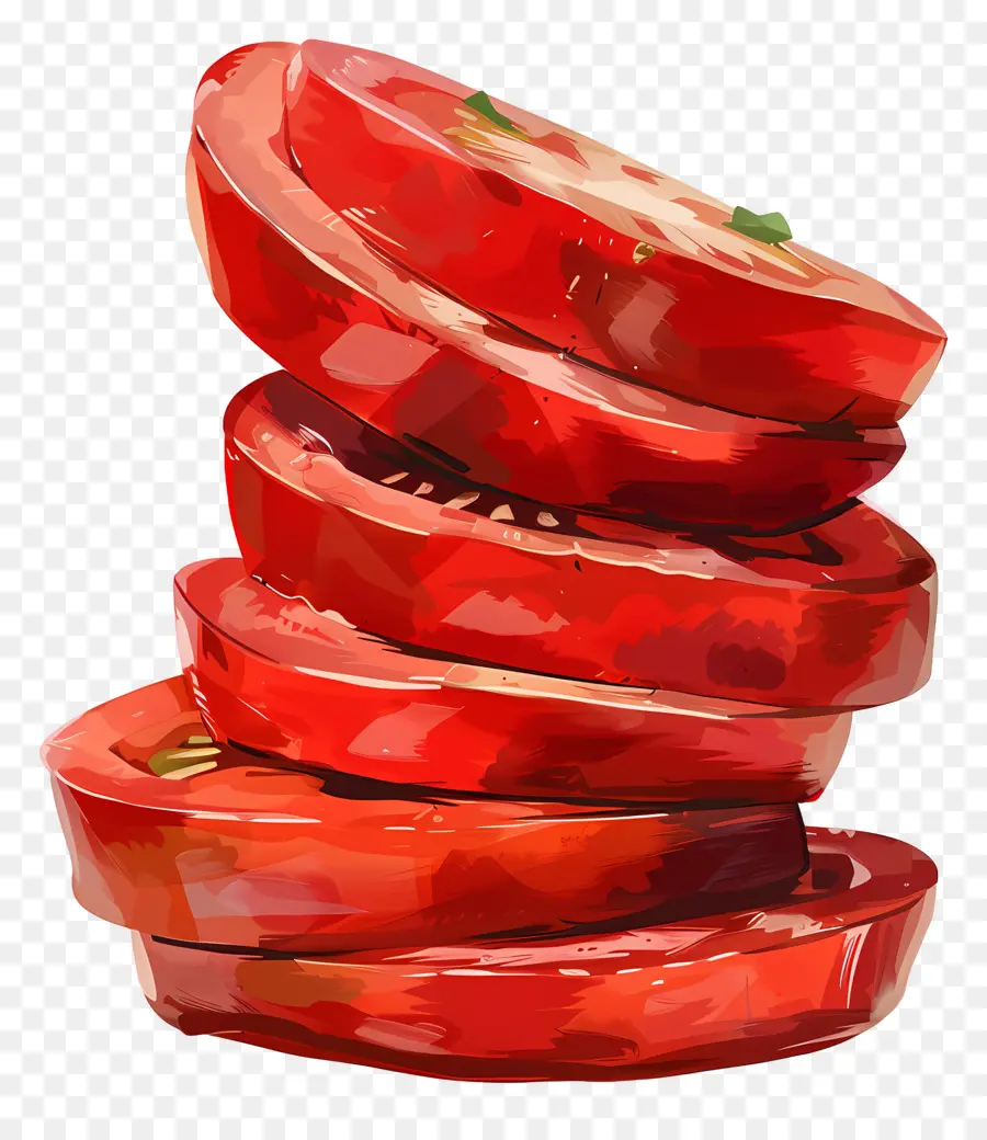 Rodaja De Tomate，Los Tomates PNG