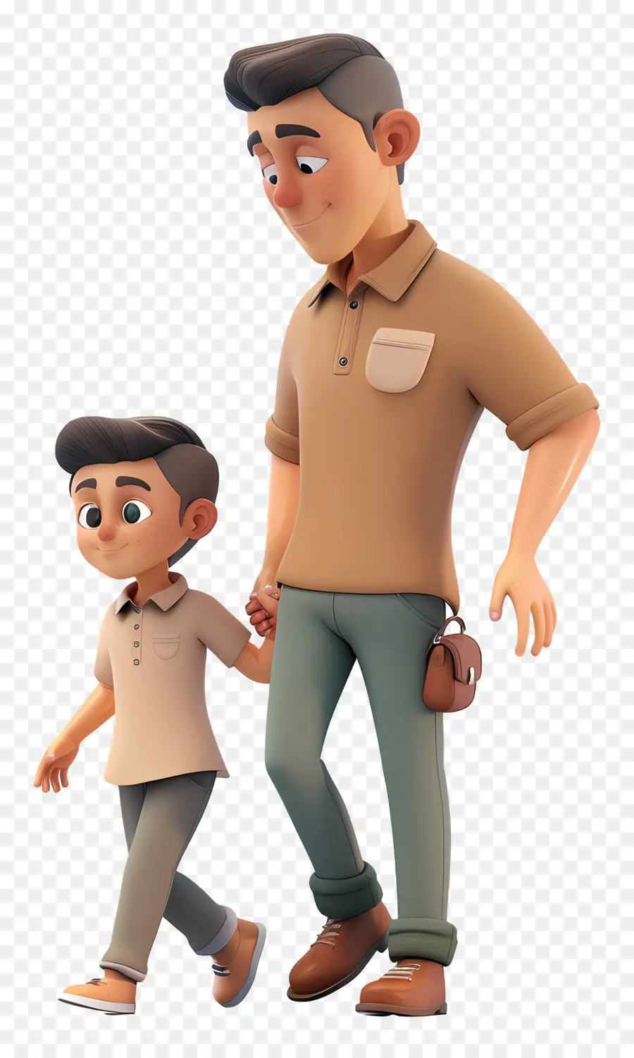 Padre E Hijo Animados，El Padre Y El Hijo PNG