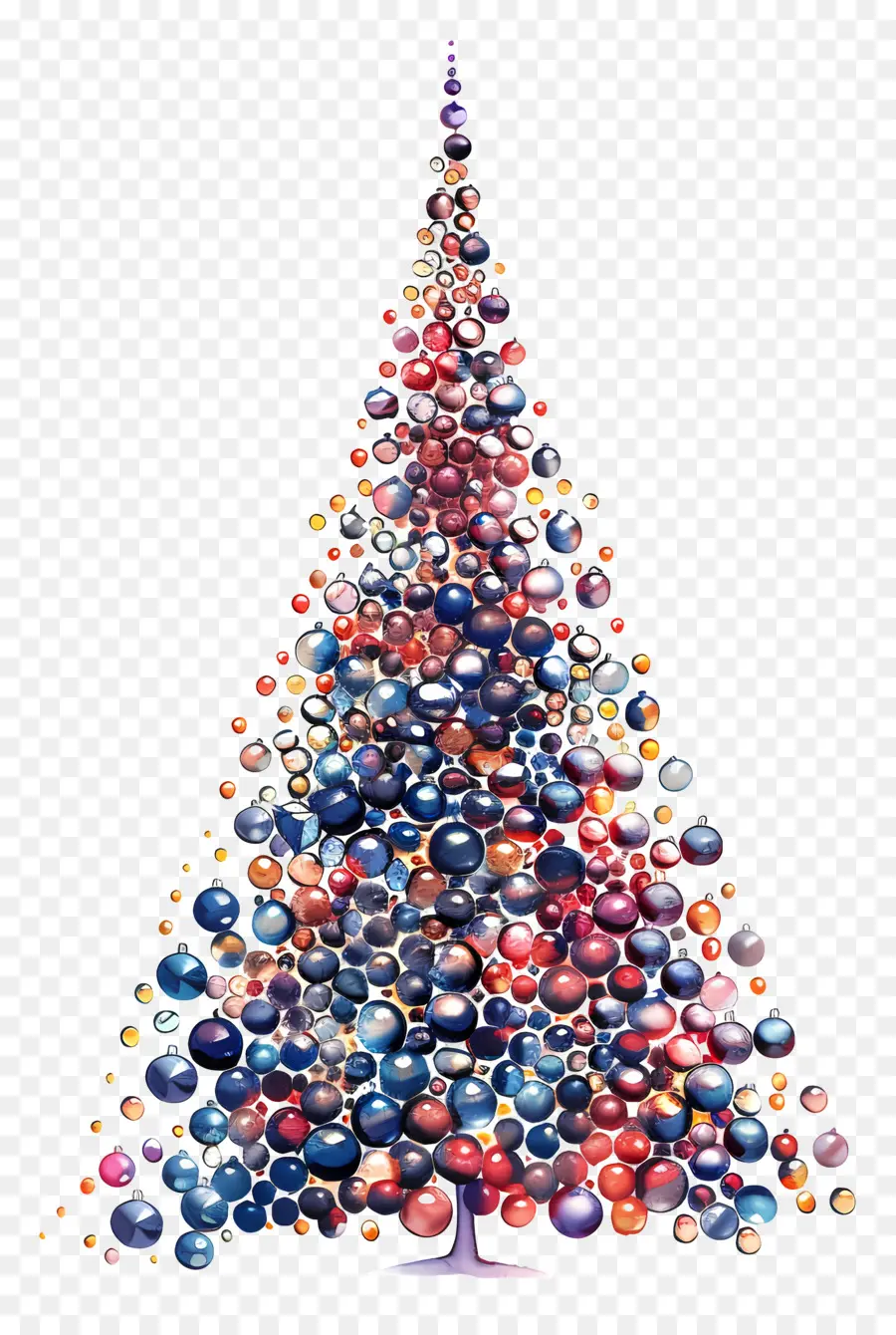 árbol De Navidad，Adornos PNG