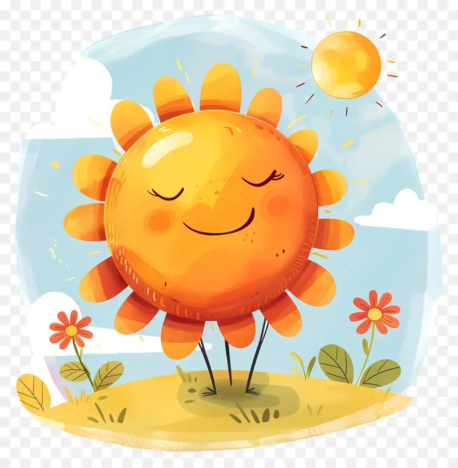 Sunshine，Lindo Sol PNG