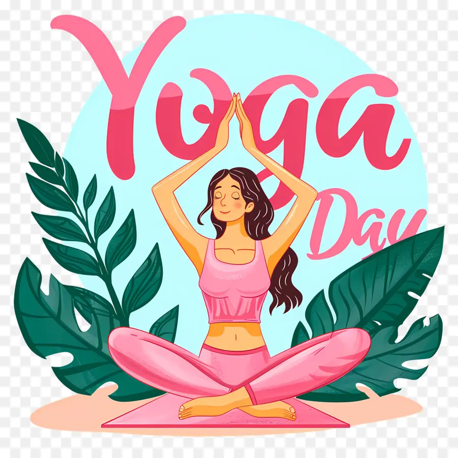 Día Internacional Del Yoga，Postura De Yoga PNG