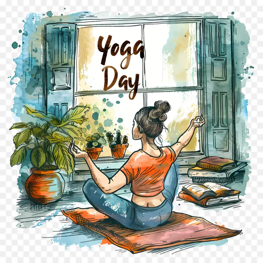 Día Internacional Del Yoga，Día De Yoga PNG