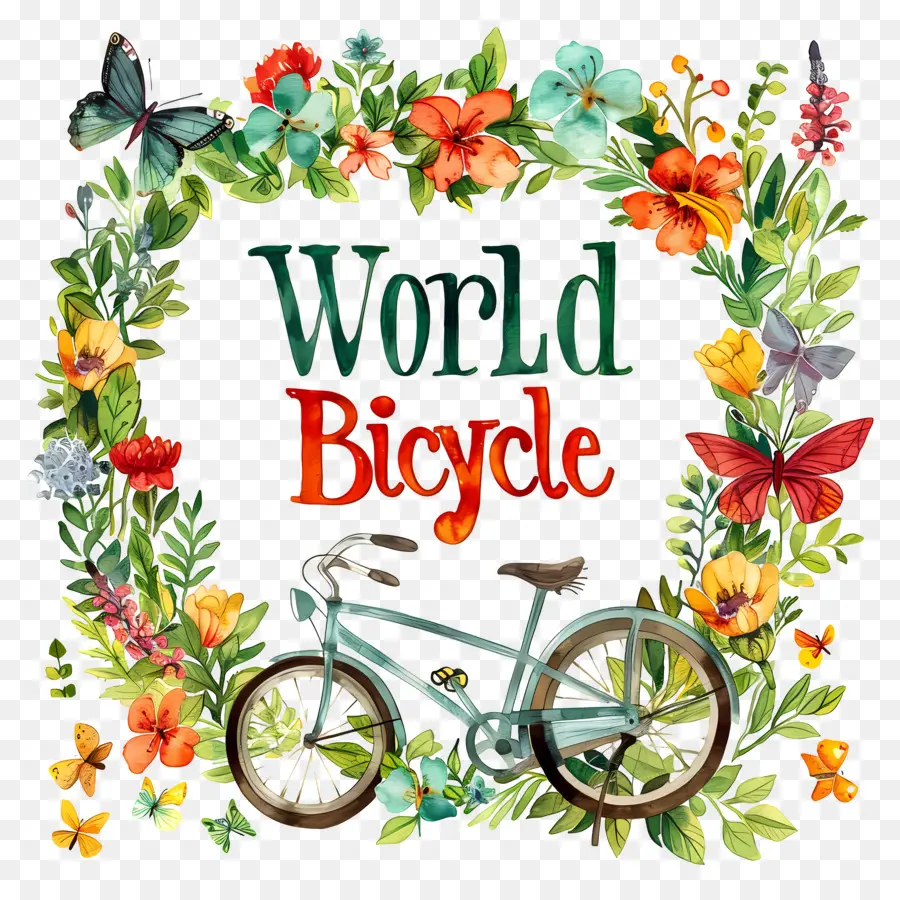 Día Mundial De La Bicicleta，Bicicleta PNG