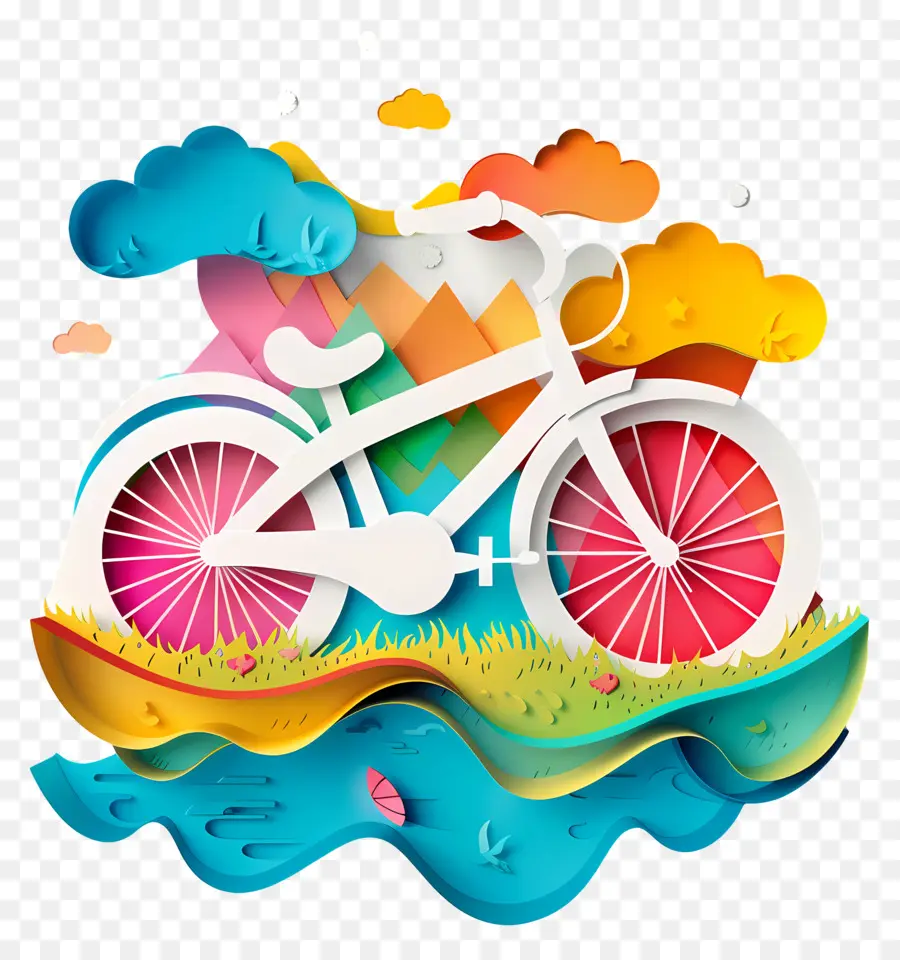 Día Mundial De La Bicicleta，Bicicleta PNG