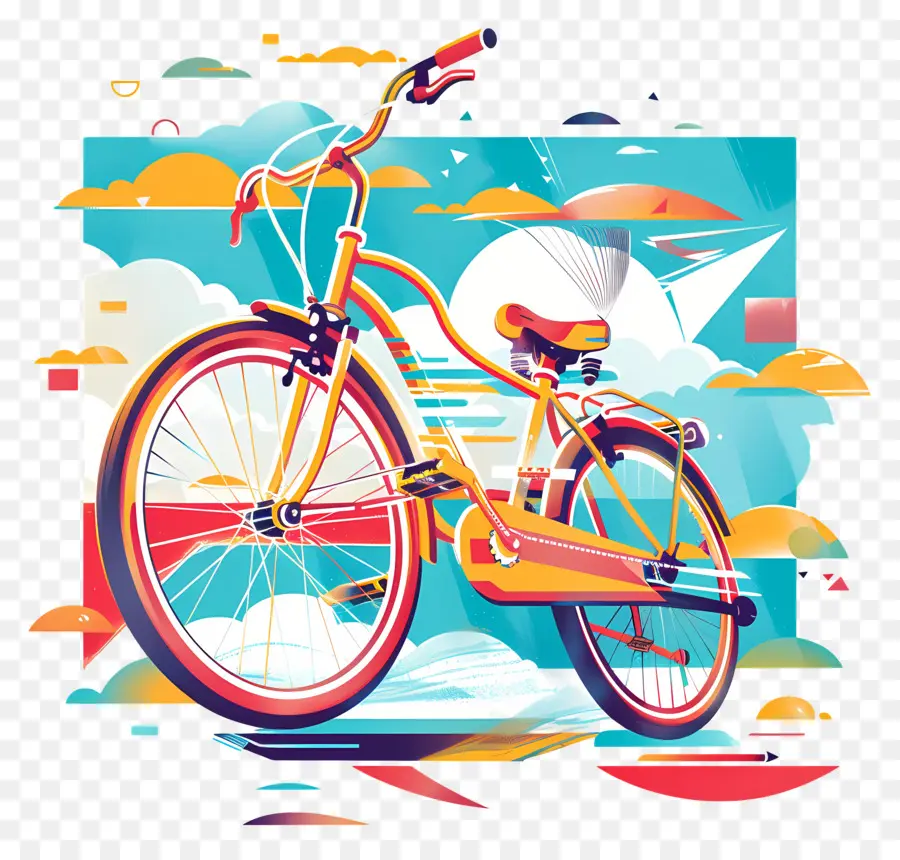 Día Mundial De La Bicicleta，Bicicleta PNG