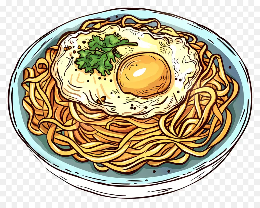 Fideos De Huevo，Espaguetis PNG