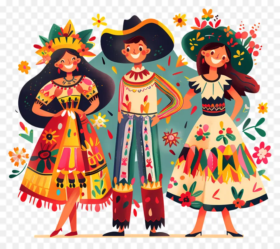 Festa Junina，Ropa Mexicana PNG