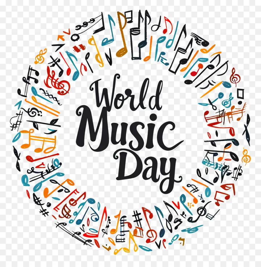 Mundo Día De La Música，Celebración Musical PNG