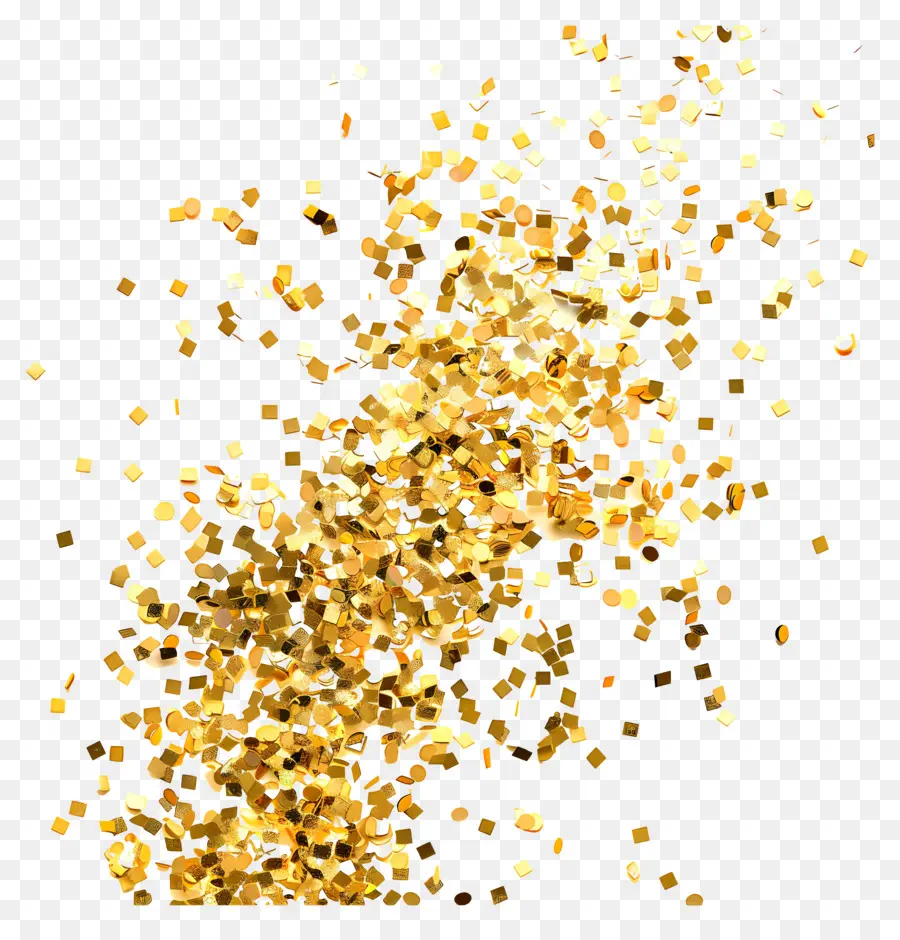 Confeti De Oro，Brillo PNG