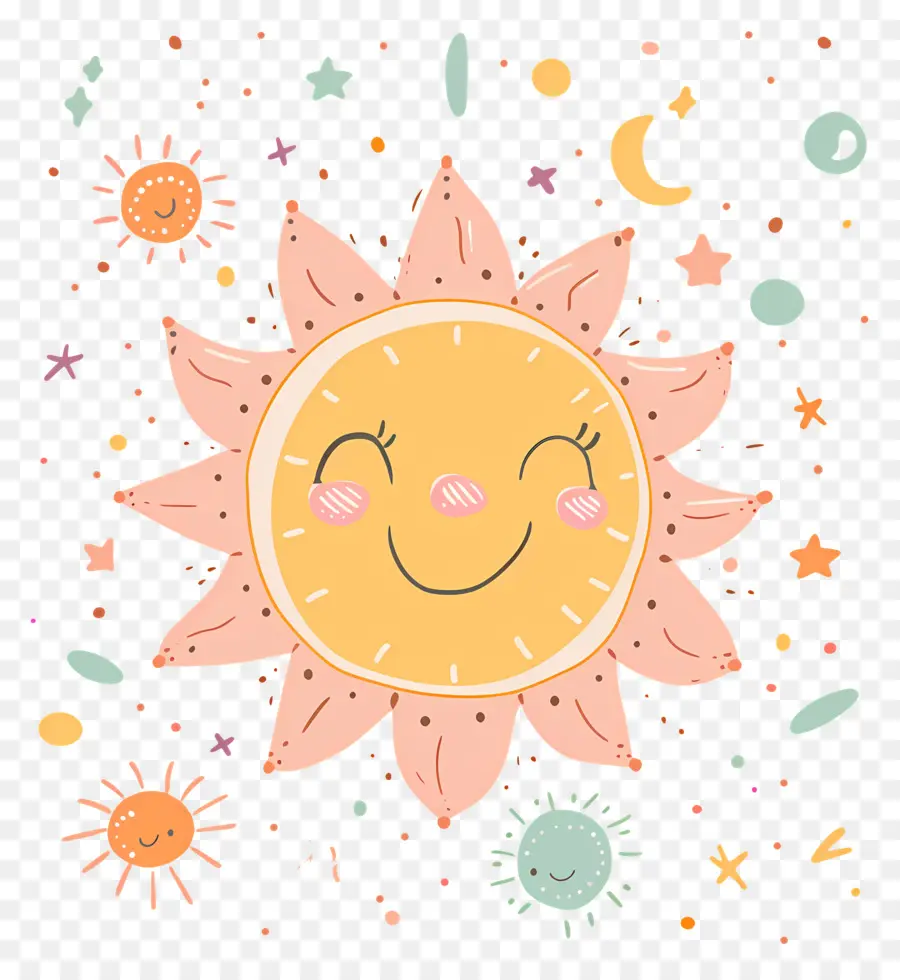 Sunshine，Lindo Sol PNG