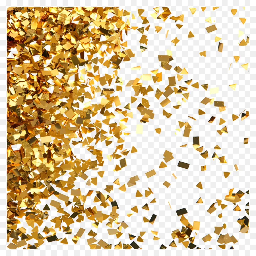 Confeti De Oro，De Lujo PNG