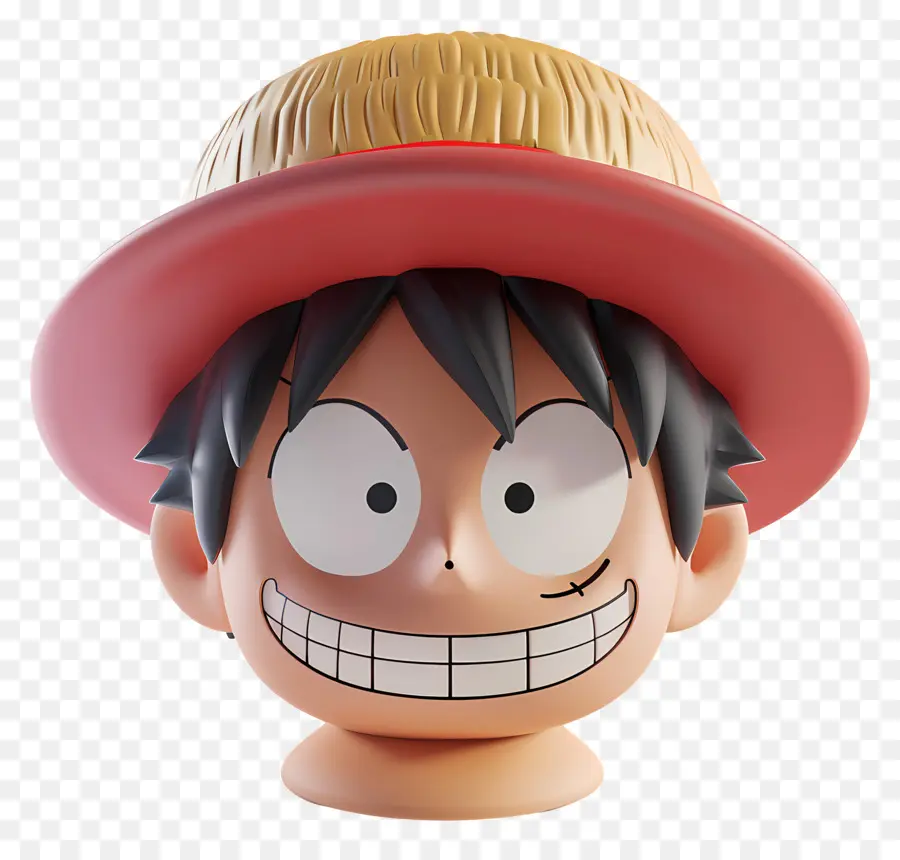 Luffy Cara，Personaje De Sombrero De Paja PNG