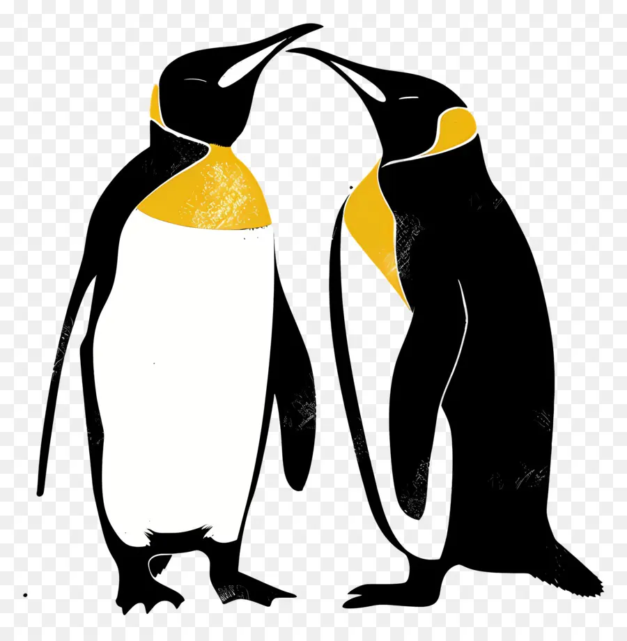 Los Pingüinos，Dibujo PNG
