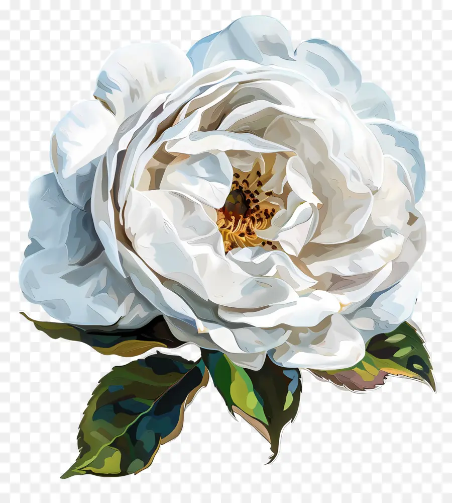 De La Rosa Blanca，Flor Blanca PNG