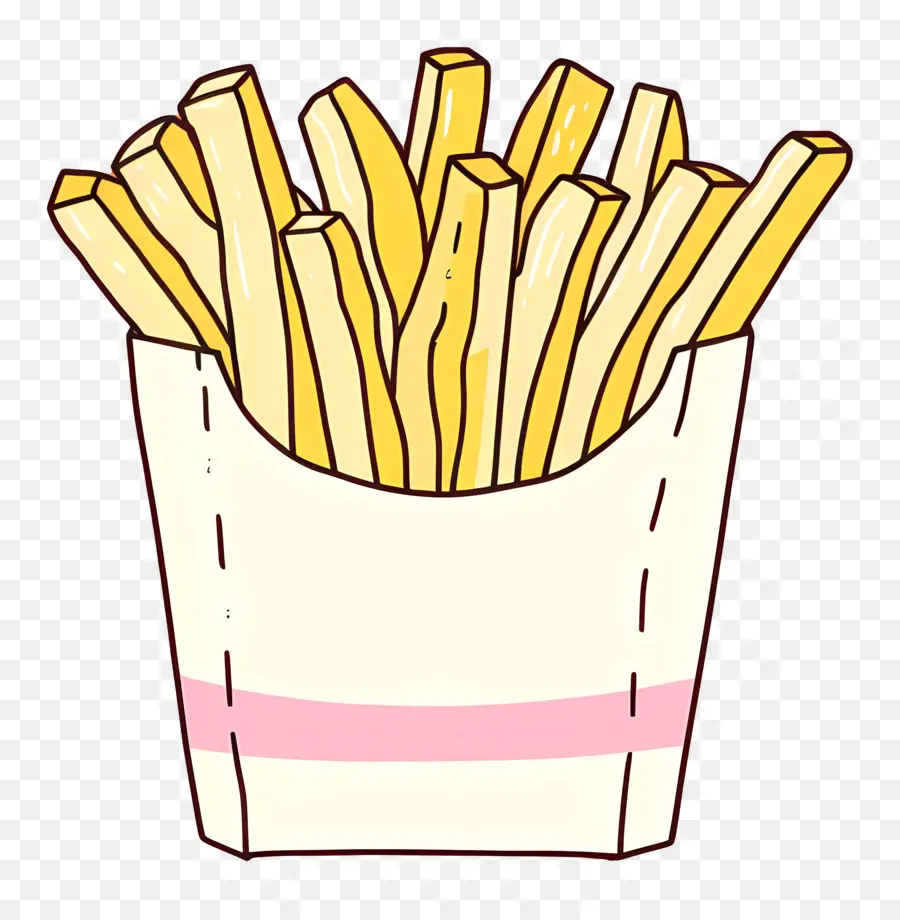 Las Papas Fritas，Comida Rápida PNG