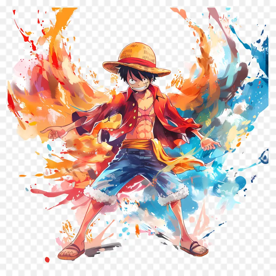 Anime Luffy，Carácter PNG