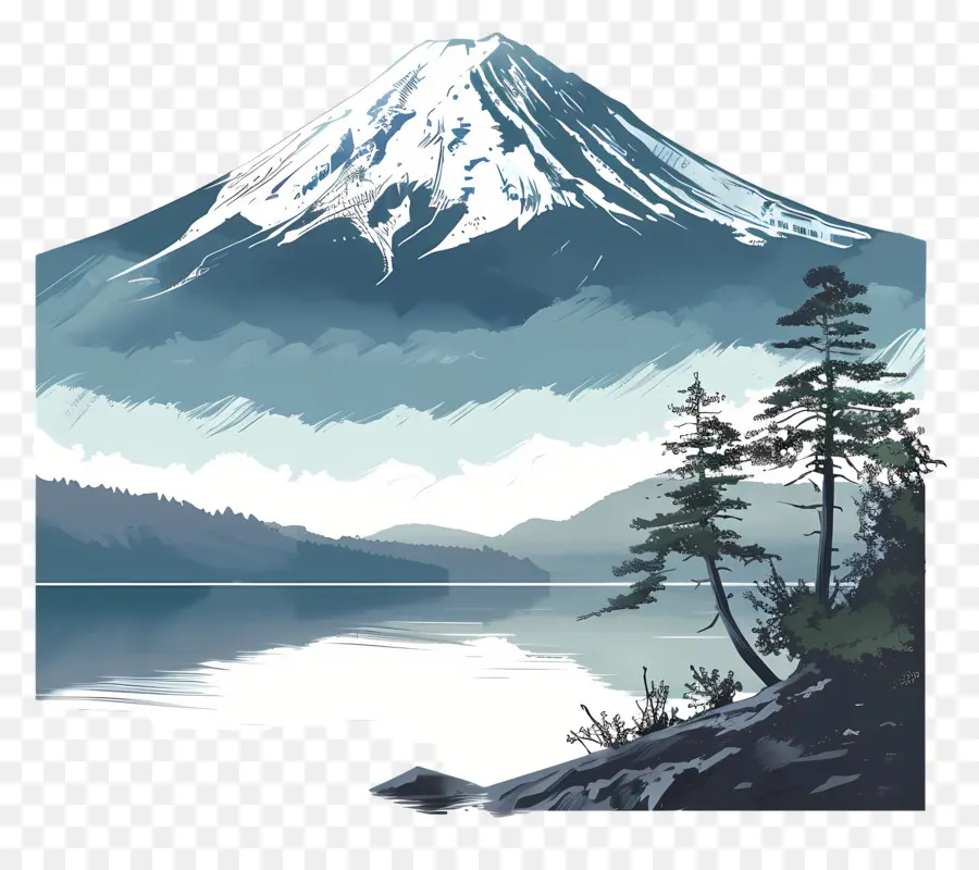 Monte Fuji，Mountain Landscape PNG