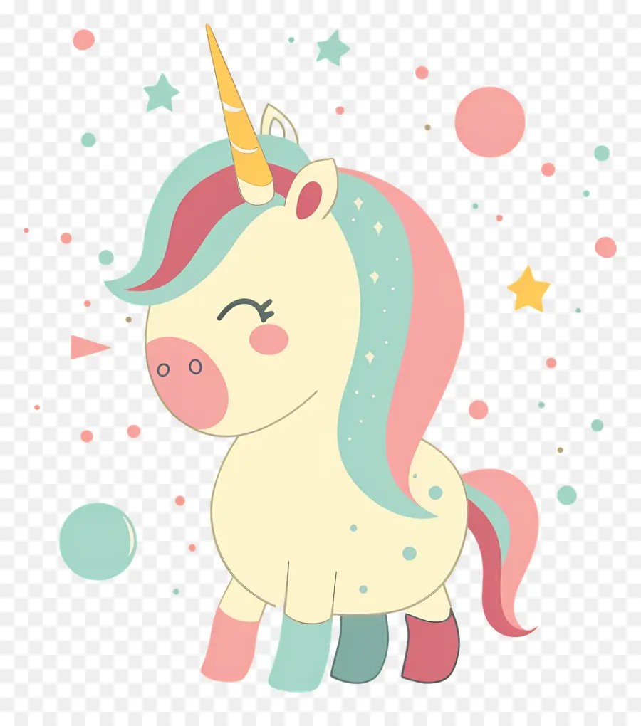 Unicornio，Rosa PNG