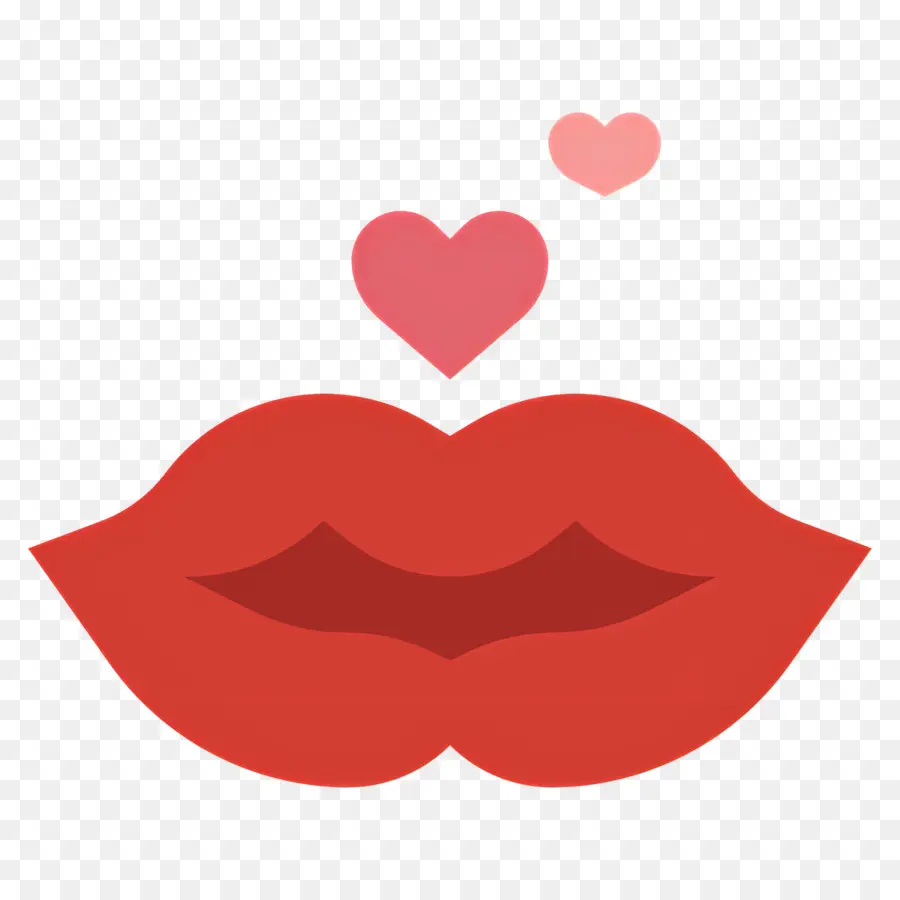 Beso，Labios Rojos PNG