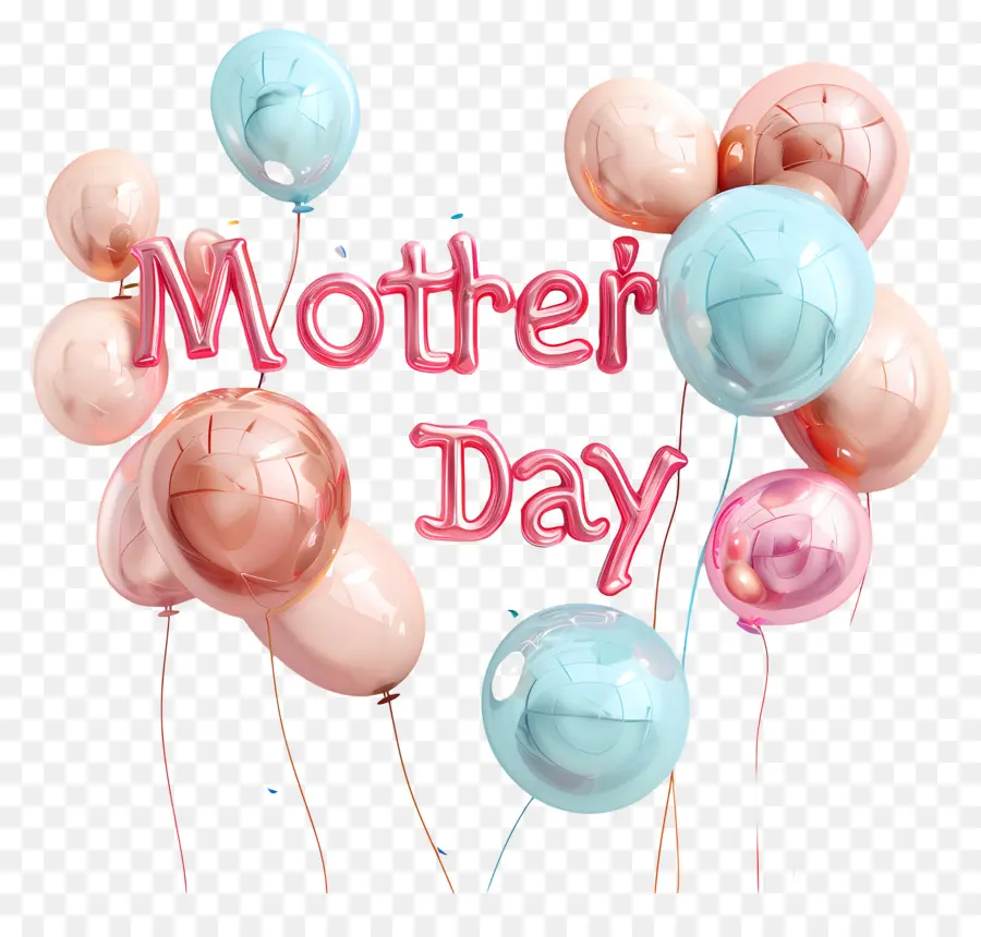 Dia De La Madre，Globos PNG